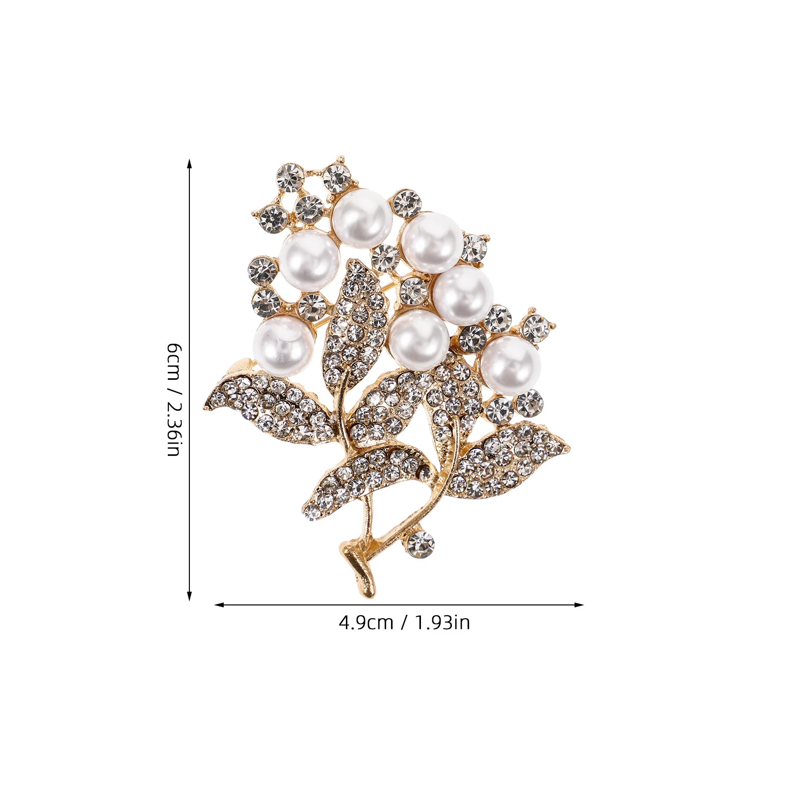 الأزهار بروش دبوس حجر الراين تقليد اللؤلؤ ليف تصميم المرأة مجوهرات الأزياء للملابس وشاح قبعة حفل زفاف هدية