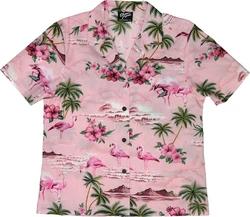 Hawaiian Men's Shirt 3D Printing Summer Coconut Tree Pattern Oversized Comfortable Casual Tops Short Beach Clothing Street Wear