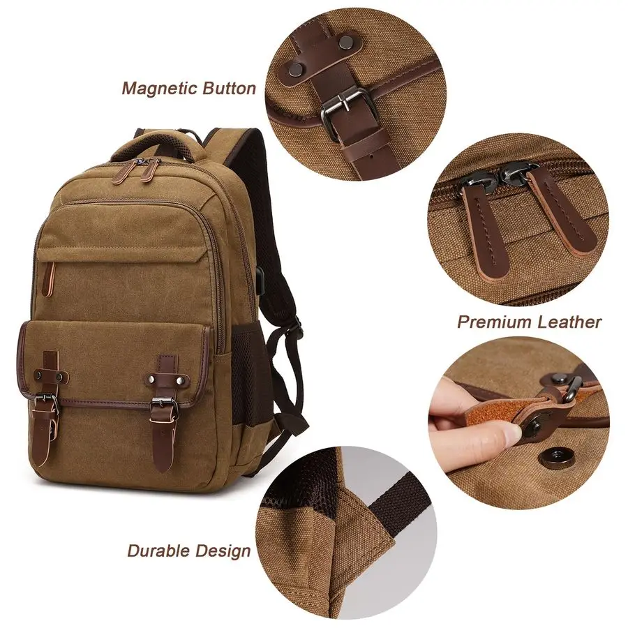 حقيبة ظهر للكمبيوتر المحمول حقيبة ظهر للكمبيوتر المحمول قابلة للتحويل تناسب الكمبيوتر المحمول مقاس 15.6 بوصة