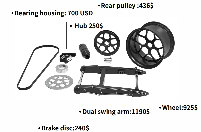 Dual Rocker System on V-rod and Muscle Night Rod 2003-2017 Motorcycles