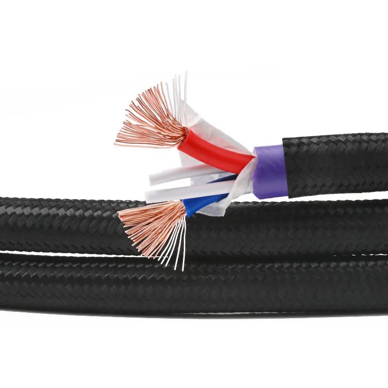 High-performance Hifi Bulk Cable for Diy High Purity OFC Audio Interconnect Silver-plated Nerve Wires Speaker Audio Wire