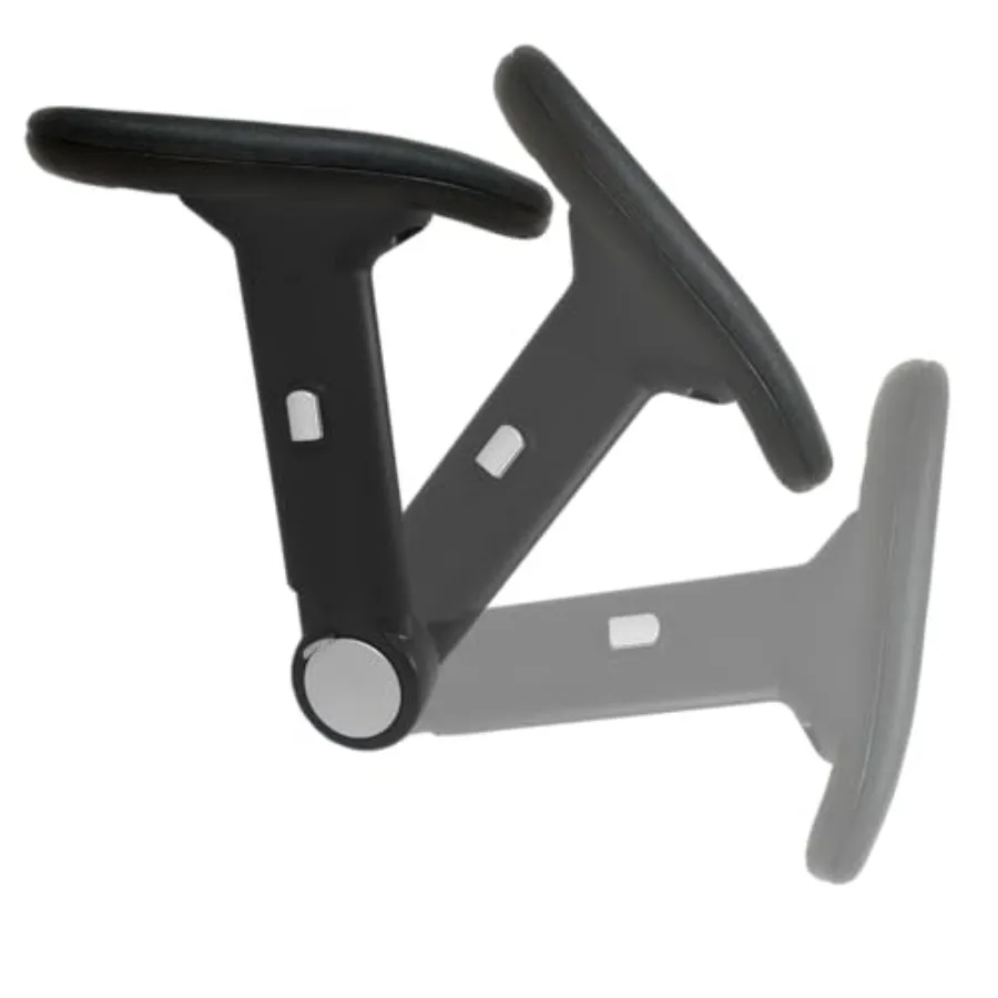 

Height Adjustable Office Chair Armrest w/Arm Pads Pair S4761-K - Replacement Arms