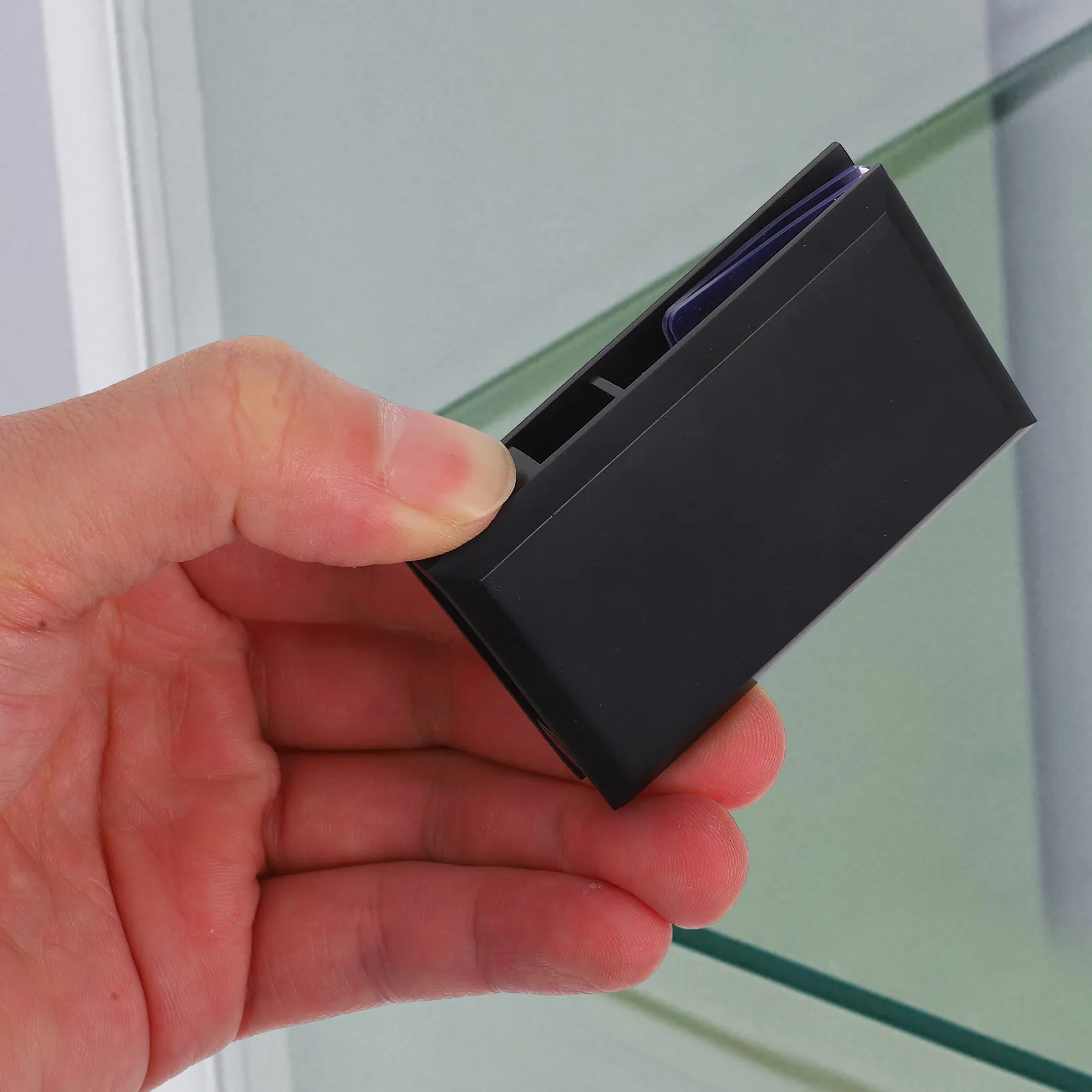 

2 шт. петли для стеклянных дверей, безрамные, усиленные, поворотные, для шкафов, черные, матовая отделка, стабильная и плавная работа