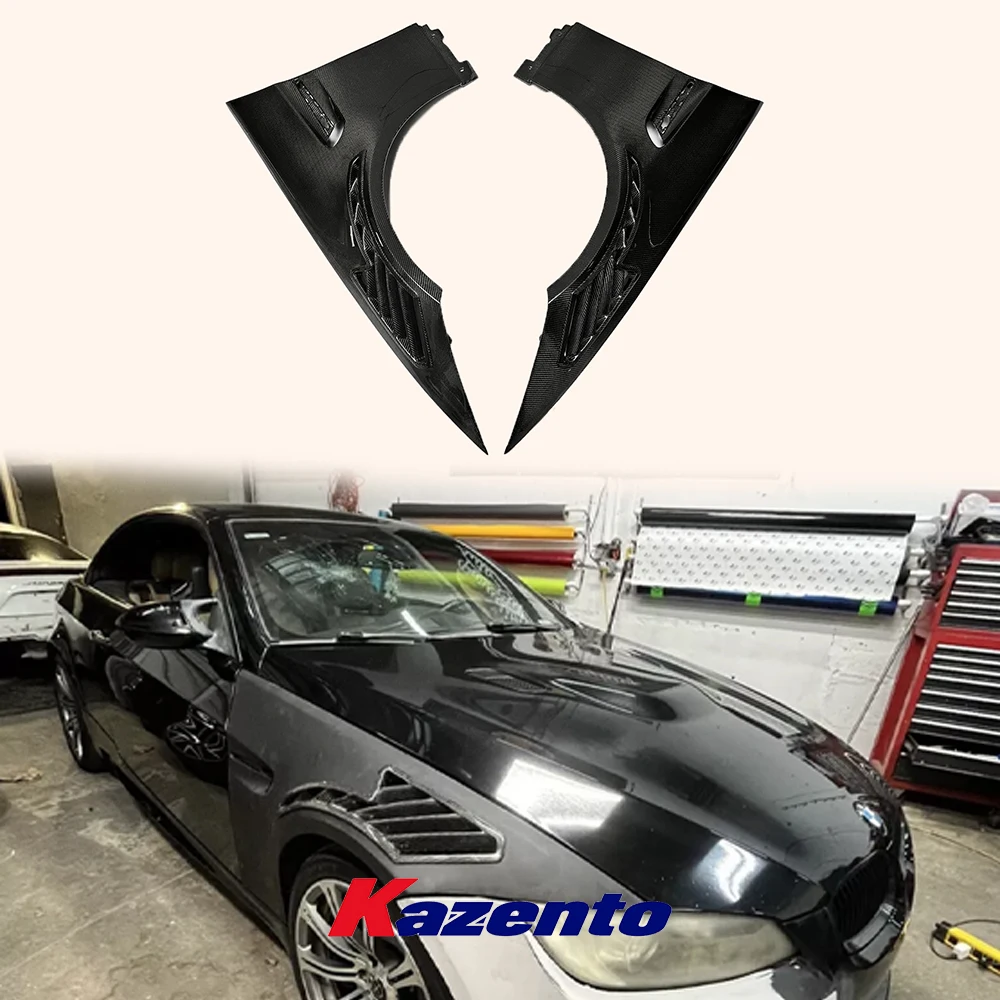 

For BMW E92 E93 Real M3 Vented Partial Carbon Fiber(VENTS) Front Fender Pair