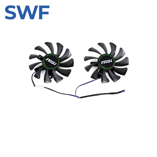 Imagen 2 del producto Ventilador de refrigeración HA8010H12F-Z de 75MM para MSI GeForce GTX 1650 SUPER VENTUS XS ventilador enfriador de tarjeta gráfica