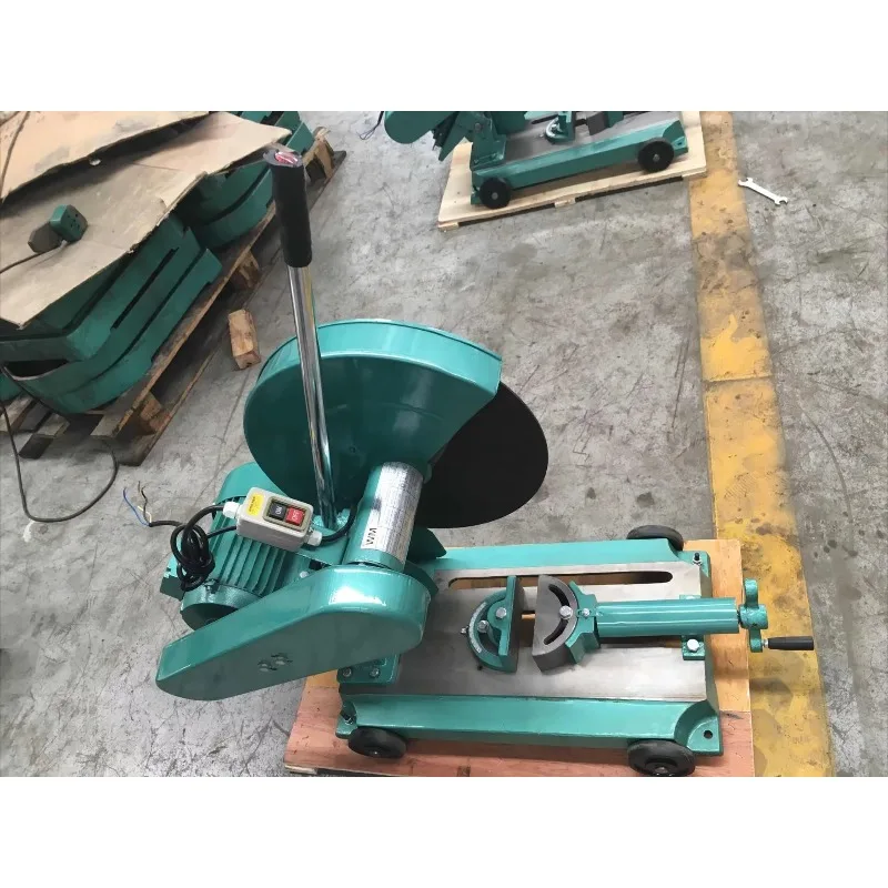 Tube Steel PVC Round Pipe Cut off Machine with Engine J3GA-400