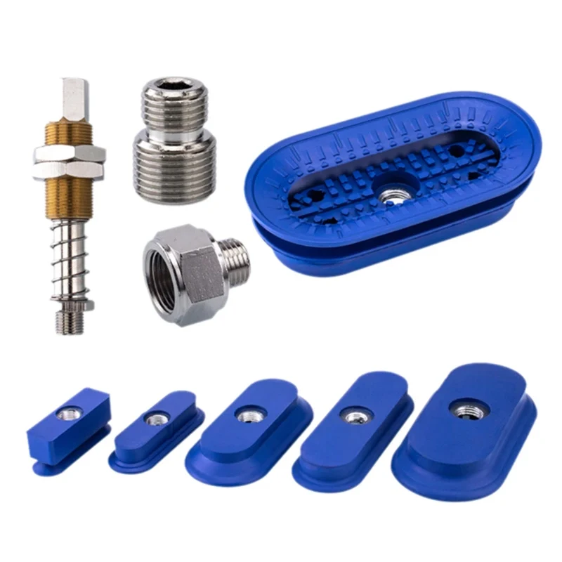 

Oval shaped robotic arm vacuum suction cup SAOF/SAOB series with connecting rod for handling metal sheets SAOF-50X16 SAOB-60X30