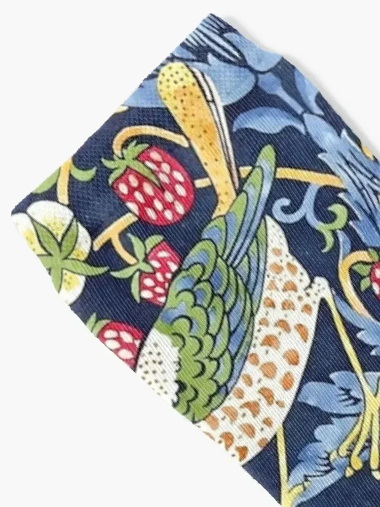 William Morris - Strawberry Thief Socks floral golf funny sock Woman Socks Men's