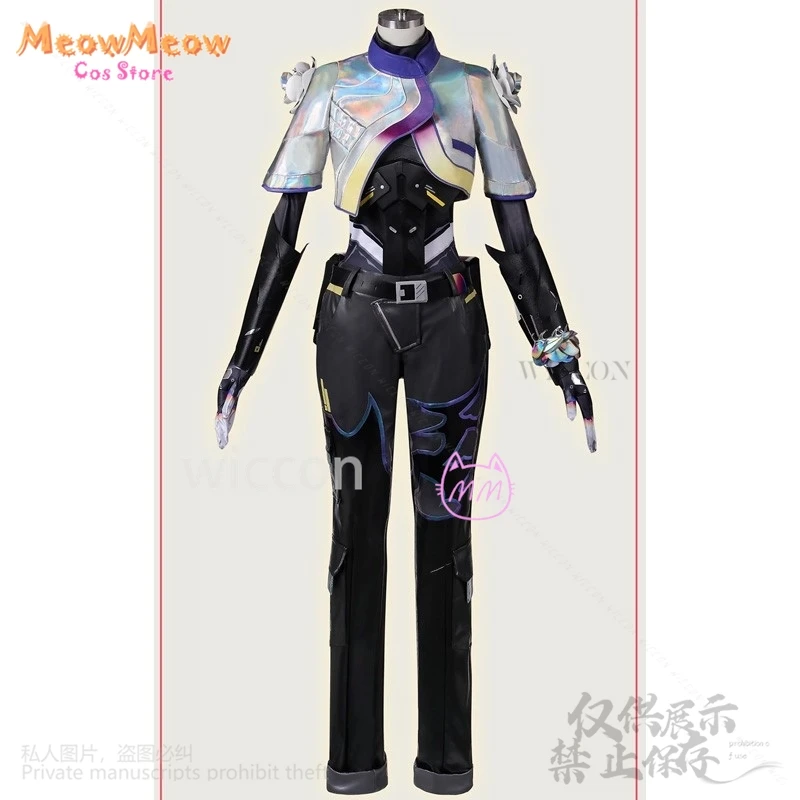 Anime Game VALORANT Cosplay Latest Vyse Costume Role Play Uniform Halloween Carnival Party Christmas Outfit Prop Customized Hero