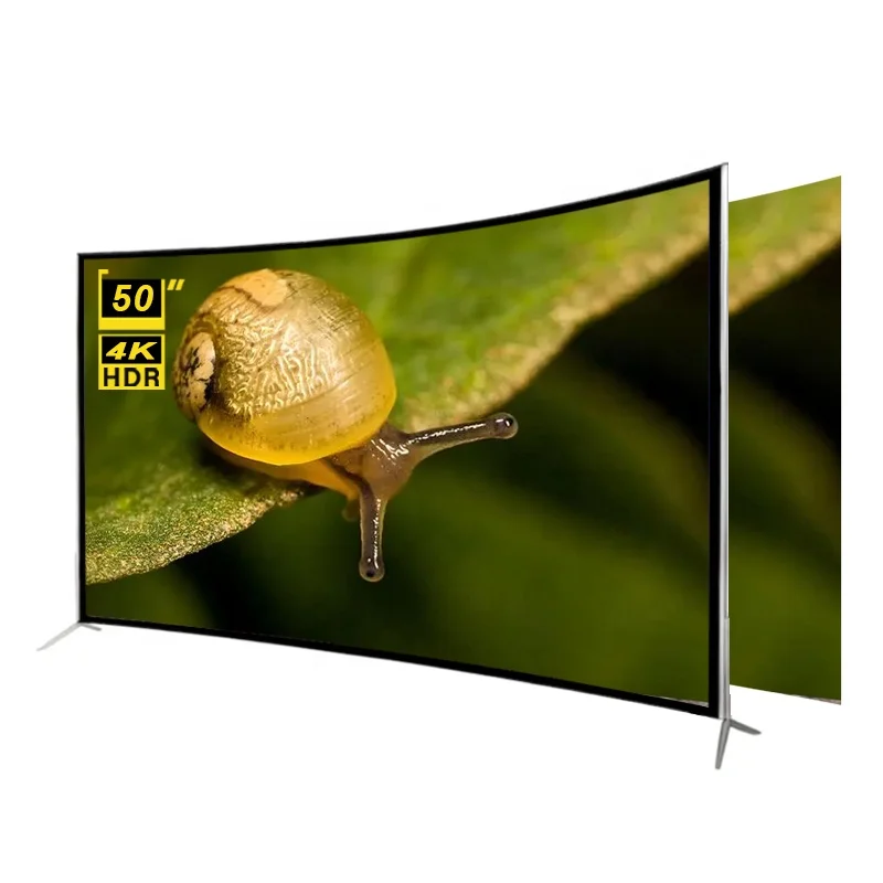 

Advanced Customization STLF ZJW Factory Wholesale 50 Inch Smart TV Curved Screen 4K Ultra HD LED Television