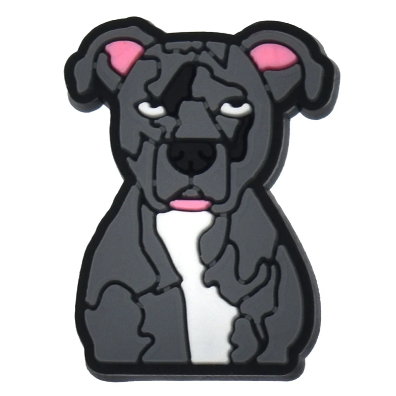 Cão Encantos Sapato para Sandálias Crocs, Mulheres Tamancos Pins, Homens Emblemas, Jeans, Menino e Meninas Decorações, Fivela Sapatos Acessórios