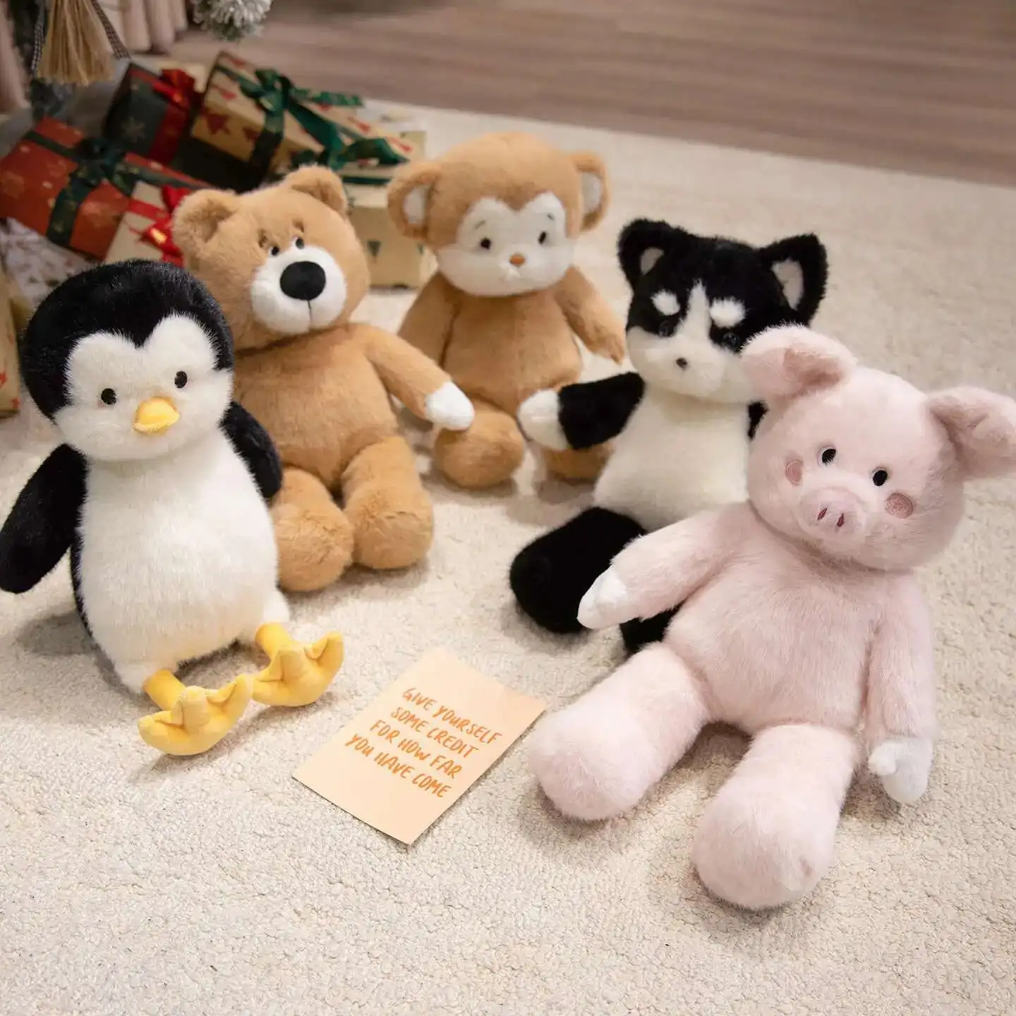 

35 см сердце для девочек, серия животных, плюшевая игрушка, мультяшная обезьяна, плюшевая кукла, высокое качество, пингвин, свинья, медведь, плюшевая кукла, подарок на день рождения для ребенка