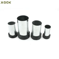 10 Pieces Aluminum Shell Casting Flask with 1 Rubber Sprue Base 20/25/30/35mm Plaster Mold Processing Tools for Jewelry Making