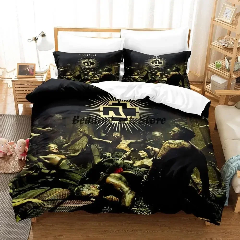 New Indochine Rock Bedding Set Single Twin Full Queen King Size Bed Set Aldult Kid Bedroom Duvetcover Sets 3D Bed Sheet Set - view 4