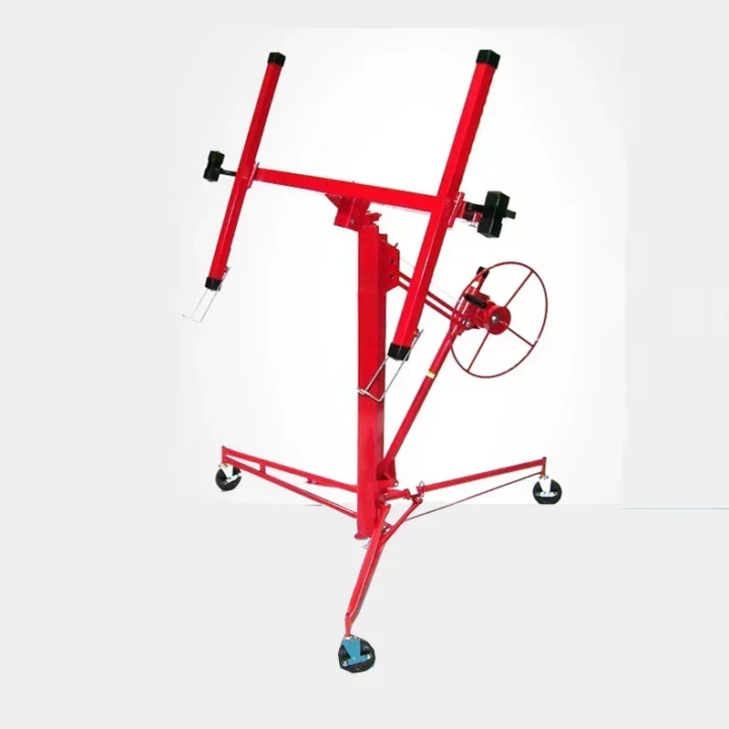 Portable Mobile Ceiling Artifact Rotating Lifting Table Plate Telescopic Lifting Frame Equipment Mobile Stretching Tool