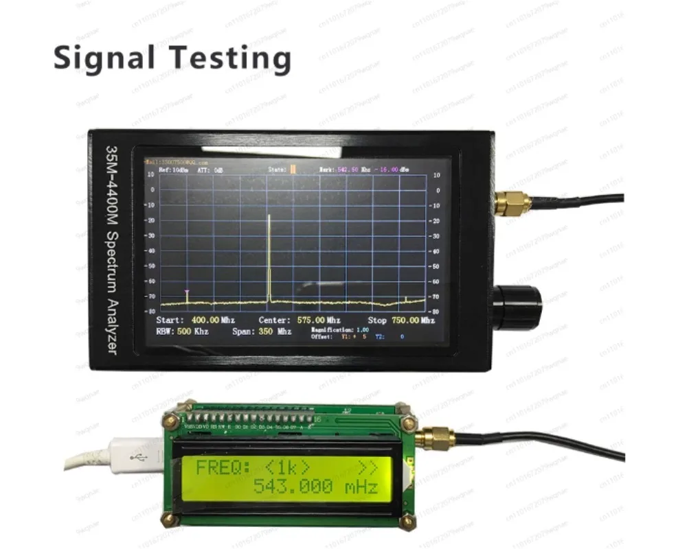 Suitable for 2024 Handheld Portable Spectrum Analysis 35M-4400MHz Test Laboratory RF High Frequency EMC Rectification
