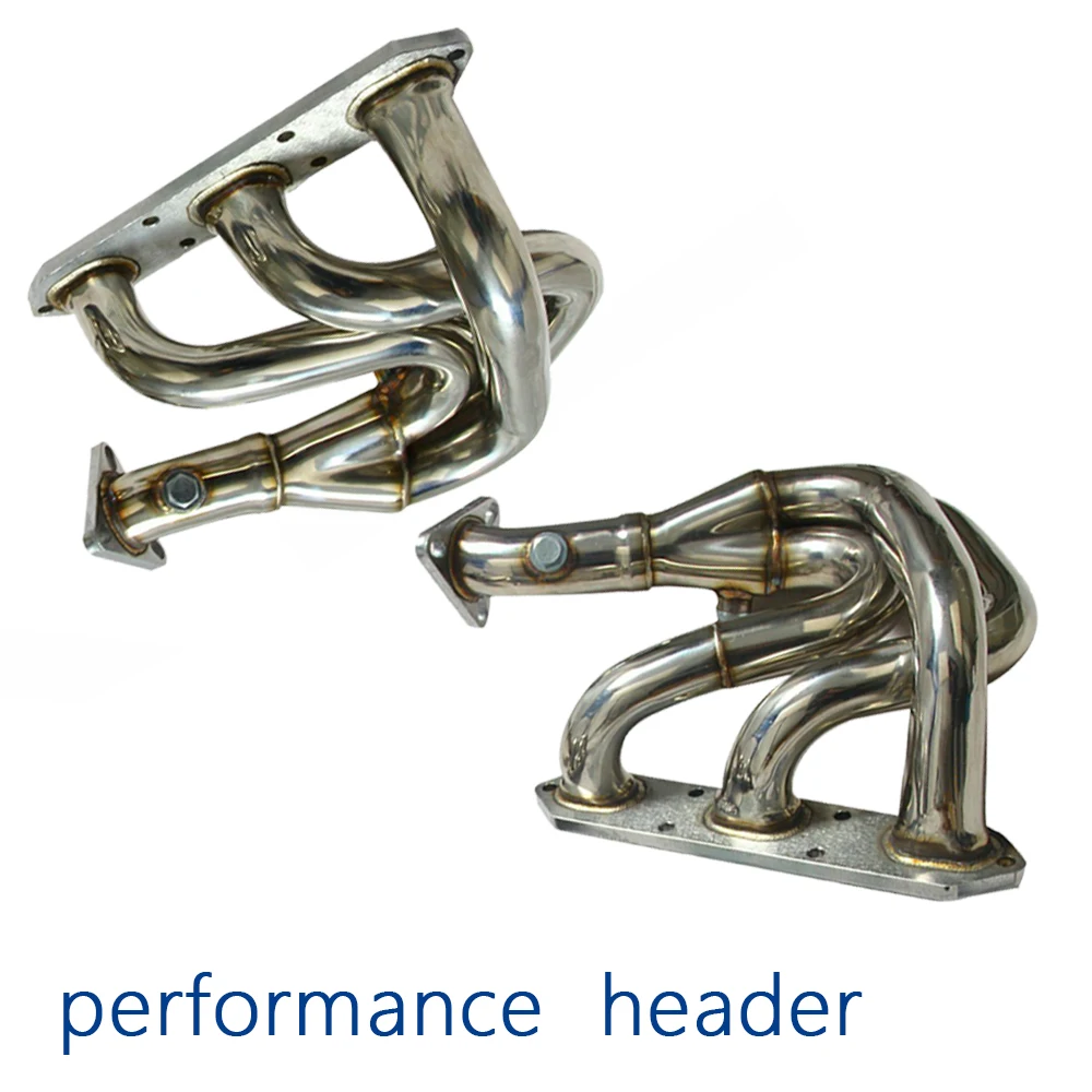 أطراف عادم رأس مشعب أنبوبي غير قابل للصدأ لبورشه 97-04 986 BOXSTER BASE/S