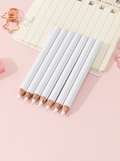 6PCS White Tailor Pen Fashion Dress Marker Sewing Tools Chalk Cut-free Tailor Garment Pencil Sewing Accessories Fabric Pencils 3 6PCS White Tailor Pen Fashion Dress Marker Sewing Tools Chalk Cut-free Tailor Garment Pencil Sewing Accessories Fabric Pencils 3