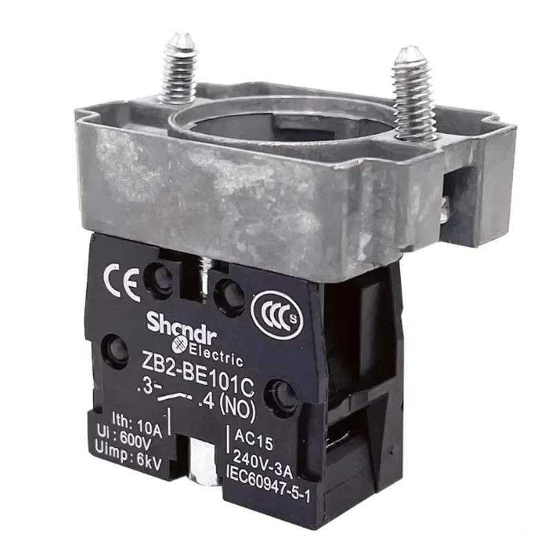 Original Schneider Electric Harmony XB2 Auxiliary Contact Block ZB2-BE101C 1NO ZB2-BE102C 1NC Contactor Accessory Button