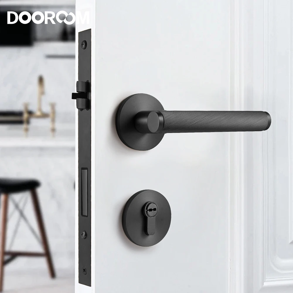 Imagem -06 - Dooroom-fechamento Interno do Punho da Porta Divisão Muda Anti-retorno Agregado Familiar Madeira Banheiro