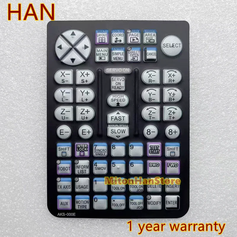 New For AKS-000E  Membrane Keyboard Switch Protective Film