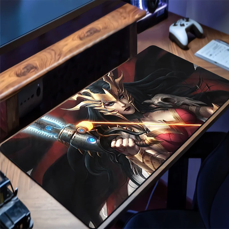 

Mouse Pads M-marvel W-wonder Woman Desk Mat Protector Gaming Mousepad Office Table Decor Keyboard Long Pad Computer Gamer Mats