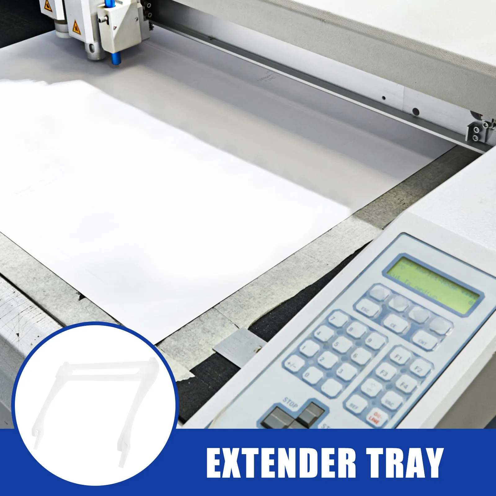 1Set Cutting Mat Holder Tray Extender Multi-Functional Accessory Tray Extender Compatible for Cricut Explore Air 2 3 Cutting