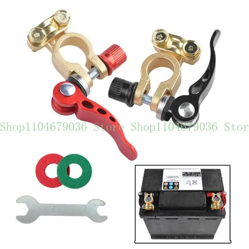 652F Automotive Marine Battery Spring Clamp Copper Construction Vibration Resistant