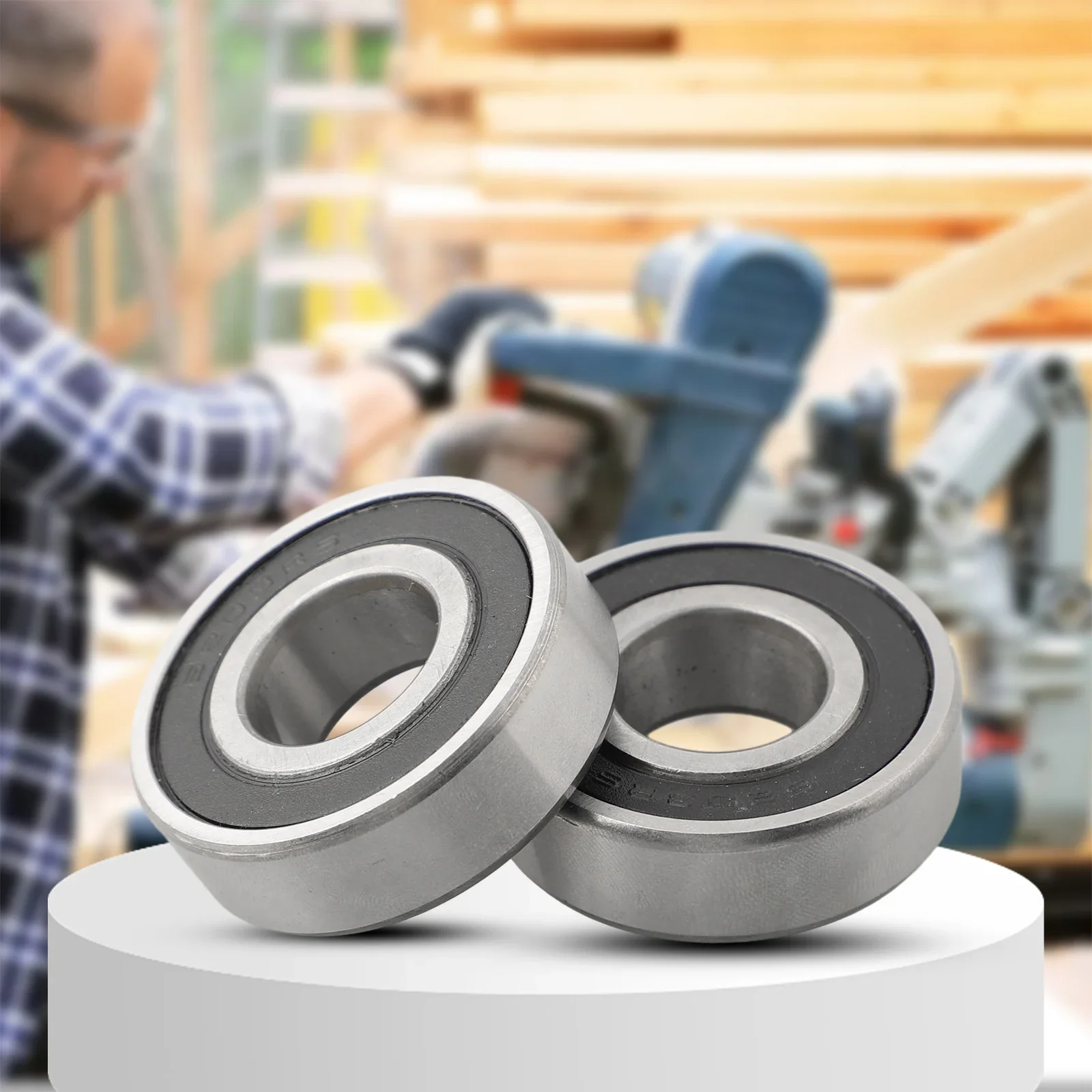 

4pcs Sealed Ball Bearings 203 Replacement for Cade 741 0600 941 0600 741 0124 941 0124 Spindle Ball Bearing Kit