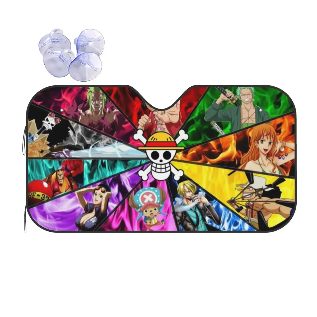 

Луффи Зоро Тони Чоппер аниме складной солнцезащитный козырек на лобовое стекло 70x130 см фольга автомобильный солнцезащитный козырек УФ-защита