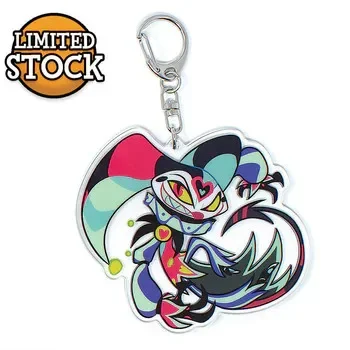 Anime Keychain Man Ji E Lao Da Acrylic Key Chain Women Key Holder Cute Couples Keyring Wedding Friend Gift Porte Clef