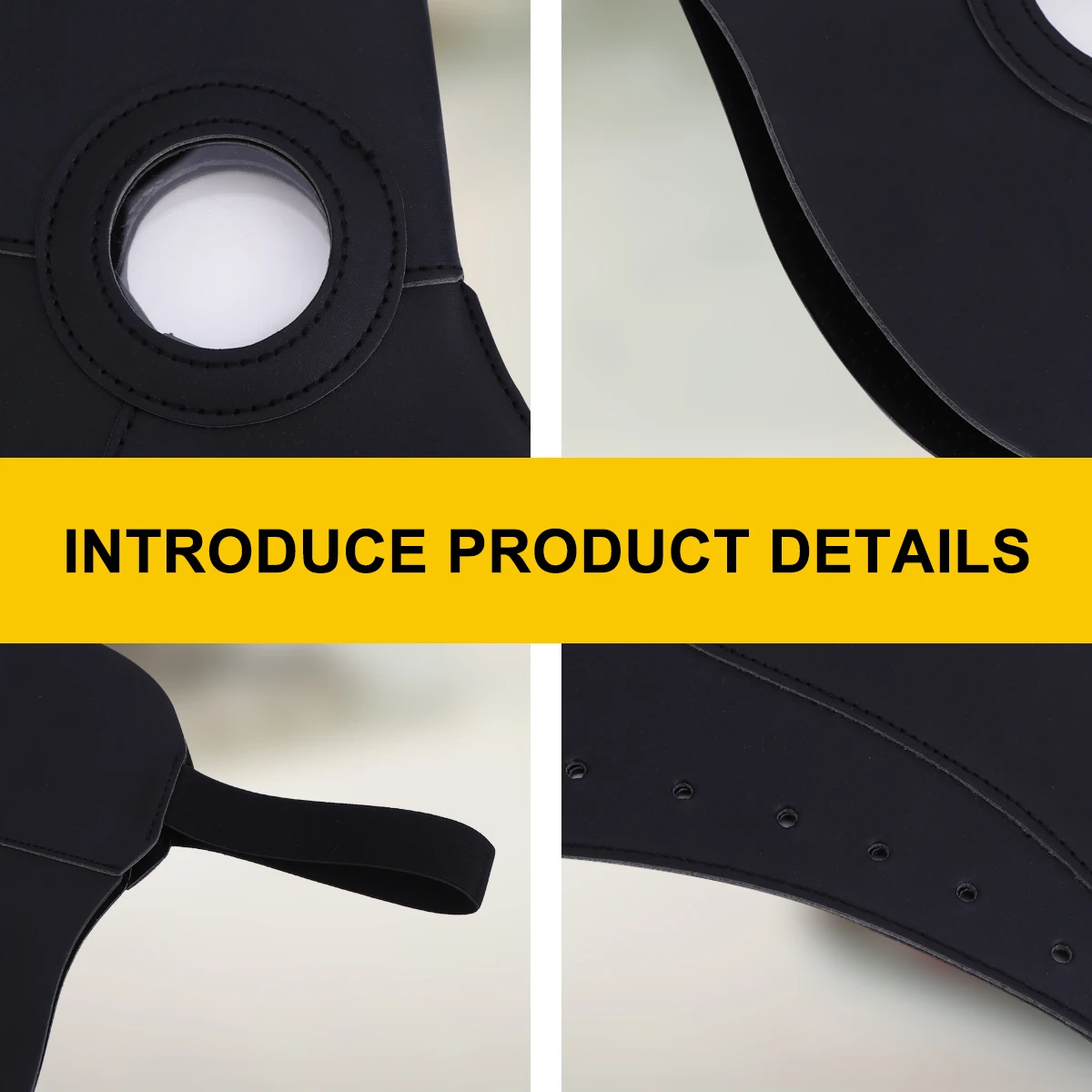 Maschera a becco Costume da festa horror Peste Halloween Decorazione protettiva in resina PU stile scuro