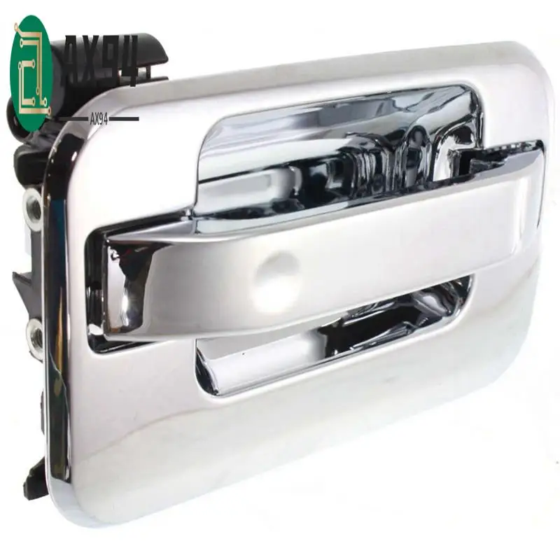 

AX94-4Pcs/Set Car Front And Rear Exterior Door Handle For Ford F-150 2004-2014 9L3Z-1522405-BA 9L3Z-1626604-AA