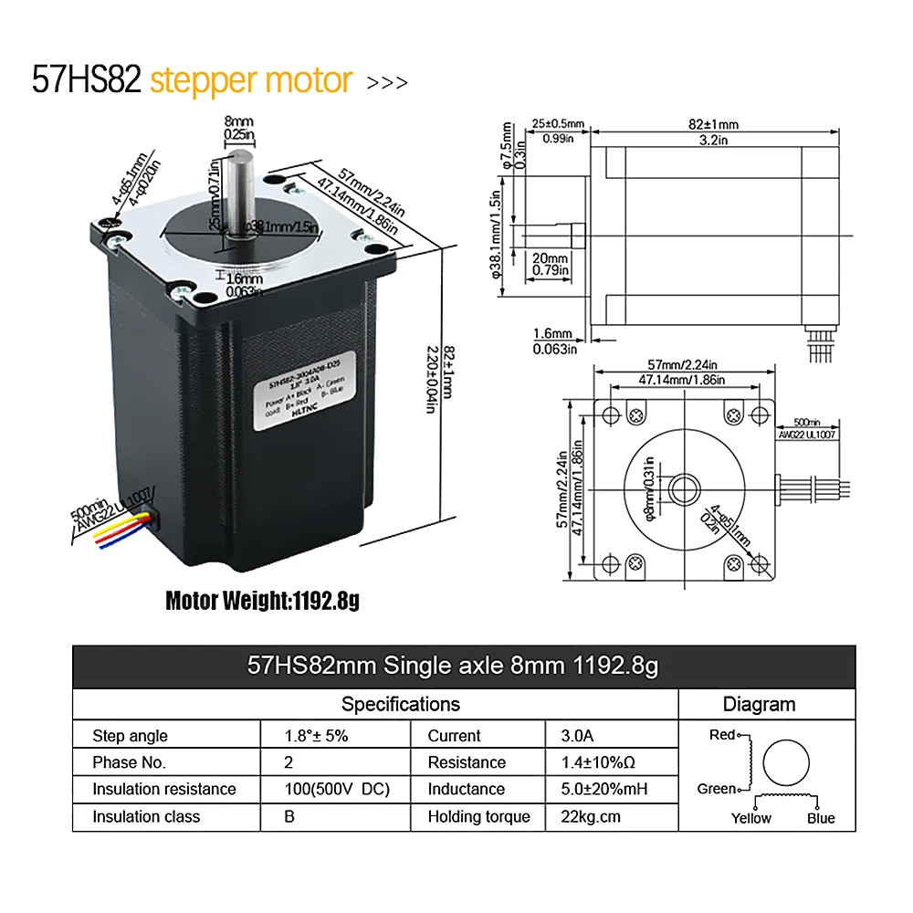 MACH3 USB 3-Axis CNC Kit TB6560 Stepper Motor Driver Board+Nema23 Stepper Motor