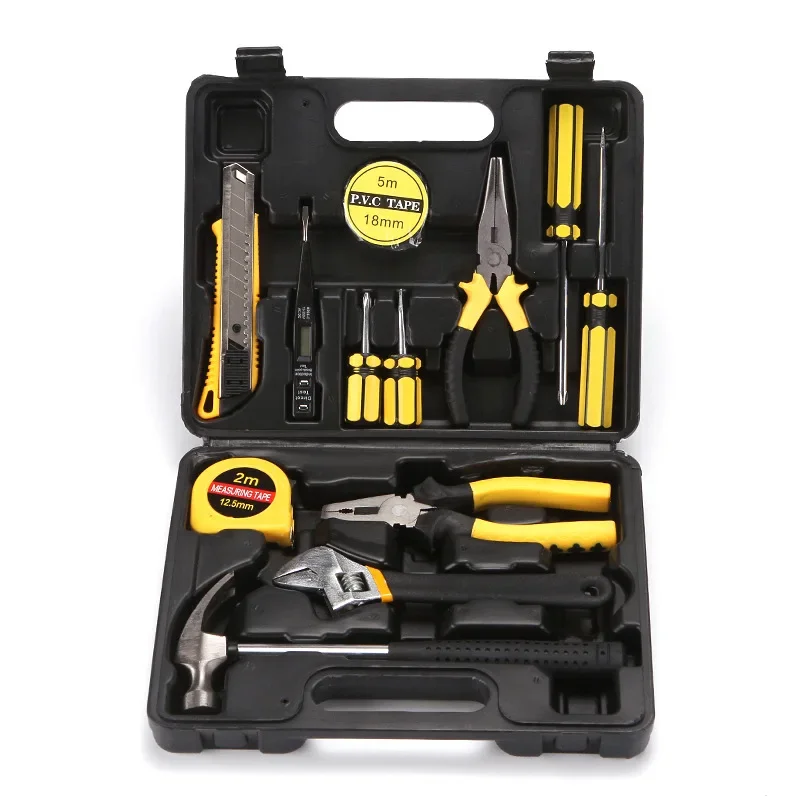 New 13-piece Multi-functional Hardware Tool Set, Car and Home Combination Toolbox