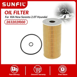 Oil Filter 263202f000 26320-2F000 26320-2F100 263202F100 For KIA New Sorento 2.0T Hyundai