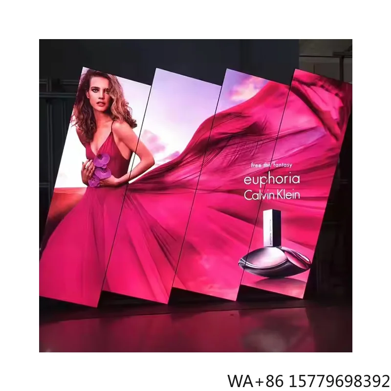 HD Indoor P2.5 Full Color LED Display for Shopping Mall Advertising Seamless Splicing Video Poster Player