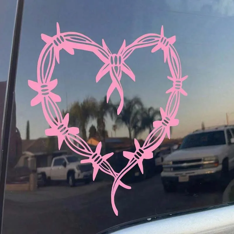Thorn-shaped car sticker, the favorite car sticker for ladies, suitable for car use