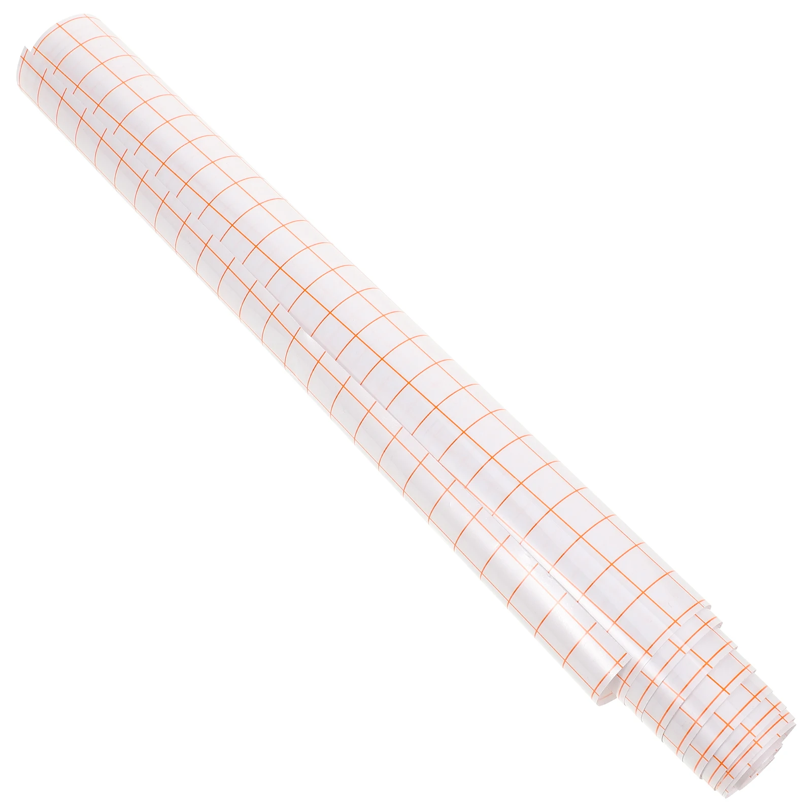 

Orange 30x100cm Positioning Transfer Film Self Adhesive Transparent PVC Vinyl Sticker Grid Tape for Laminating Practical