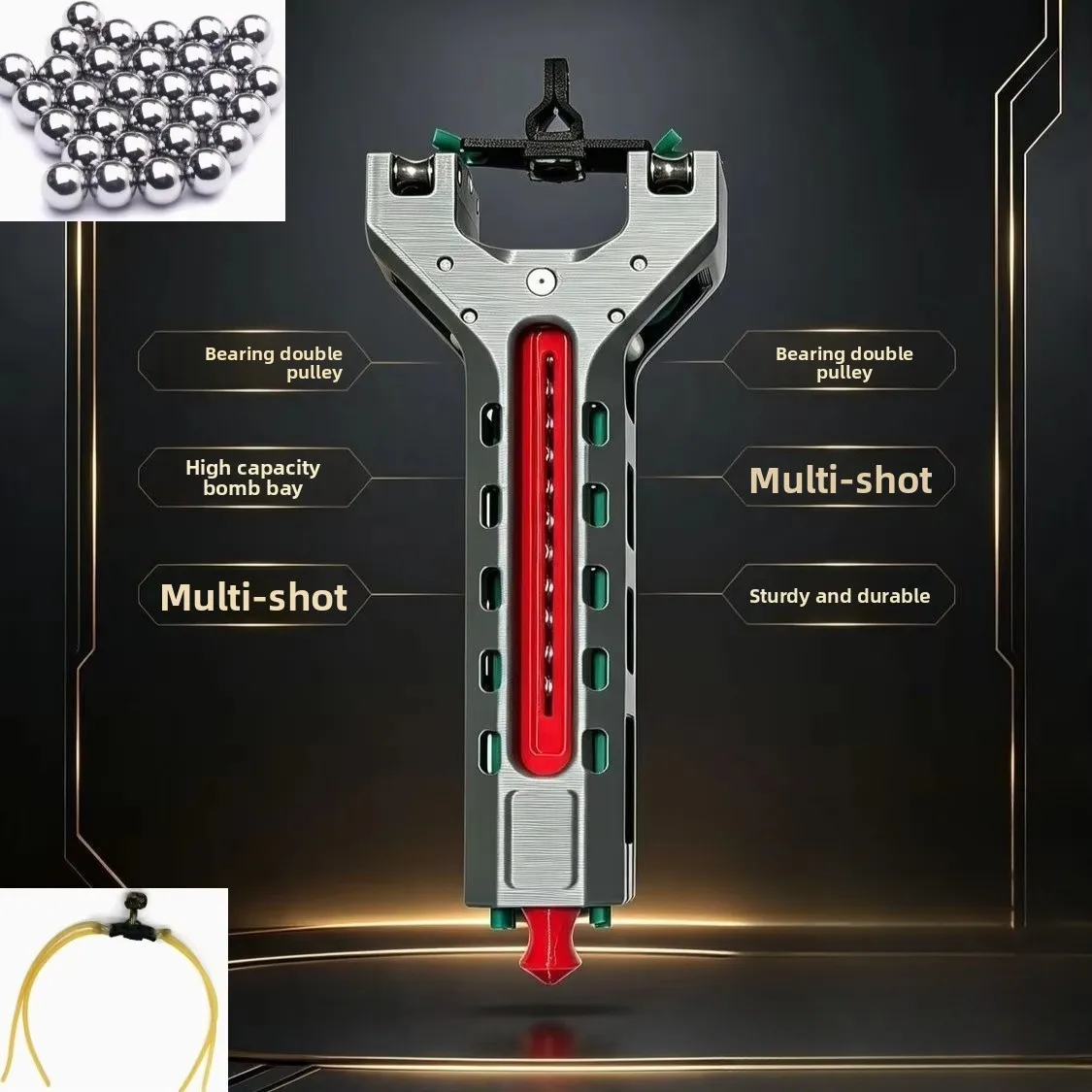Portable Outdoor Competitive Hunting Equipment with Automatic Ball Loading and Magazine