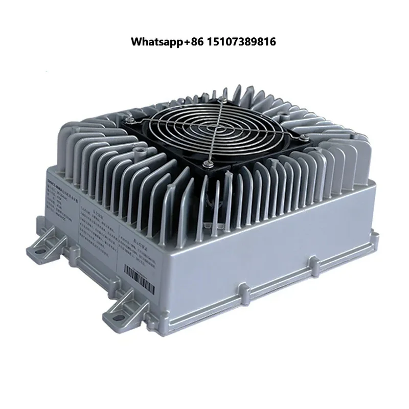 EDEV 48V-312V 3.3KW-6.6KW Fully Sealed on Board Charger OBC Air/Liquid Cooling 90V-265V Input for  Cart