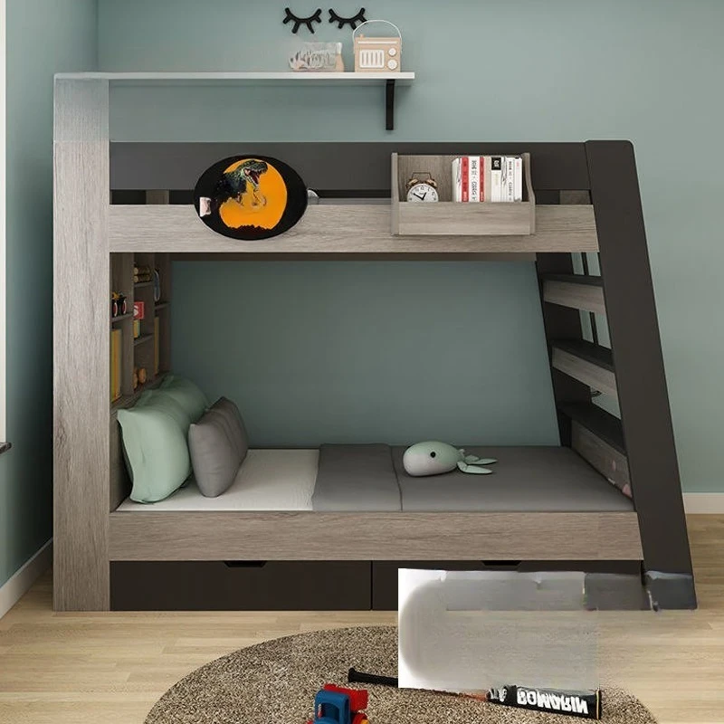 High and low bed Mother and child bed Children's same width Bunk bed Tatami upper and lower bunk