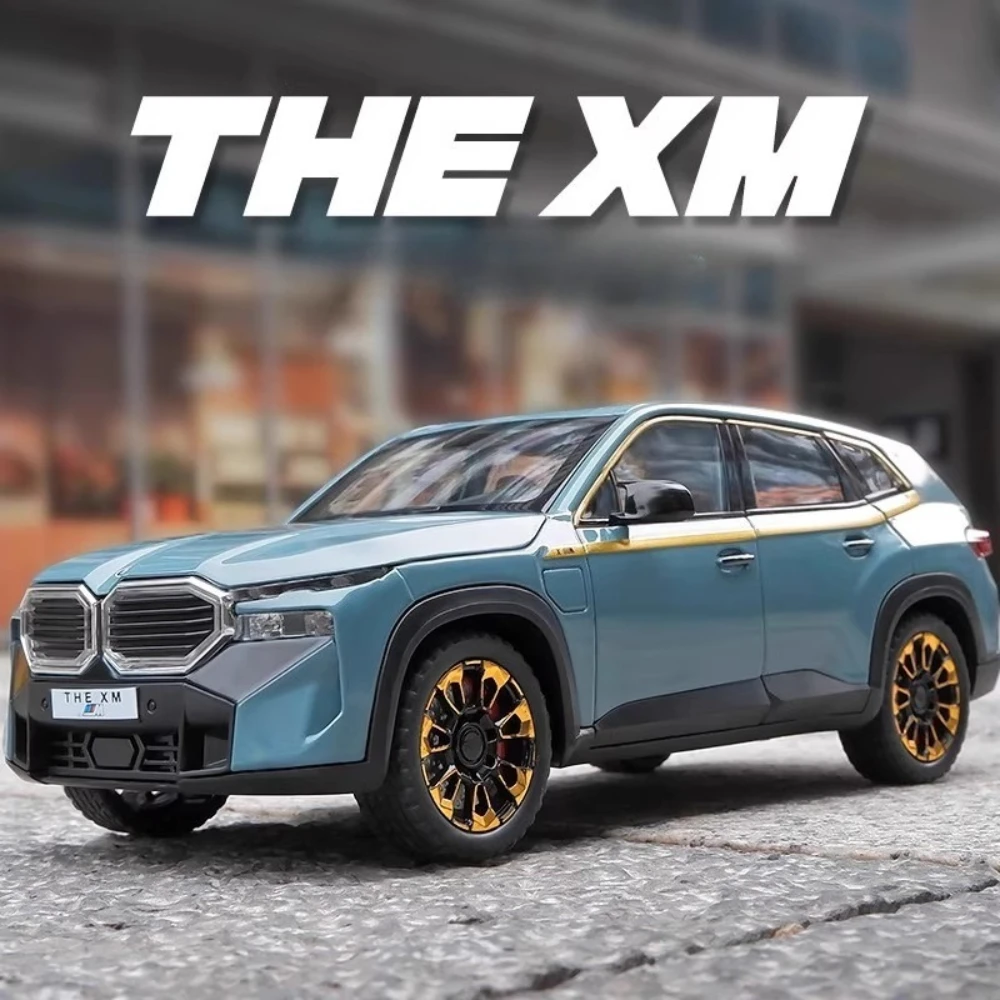

Масштаб 1:24 XM M3, модель игрушечного автомобиля, сплав, литые под давлением двери, открытые миниатюрные световые звуковые модели суперавтомобилей, подарки на день рождения для мальчиков