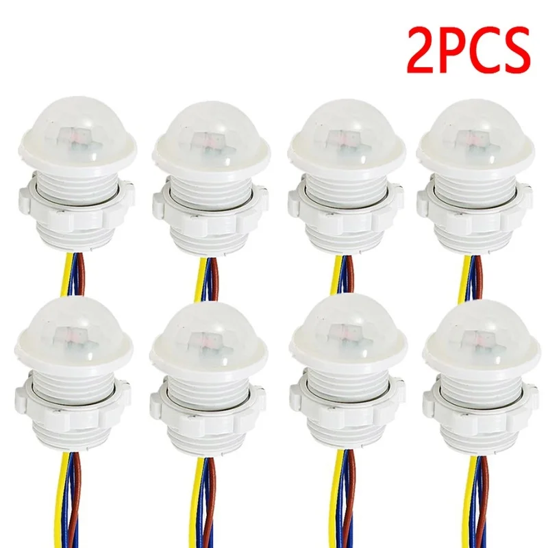 LED Smart Sensor Switch Delay Human Body Infrared Detector IR Infrared Motion Smart Light Sensor Switch For Home Indoor Outdoor