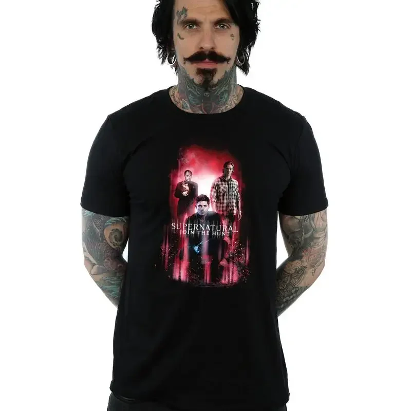 

Мужская футболка «Сверхъестественное» в группе Кроули