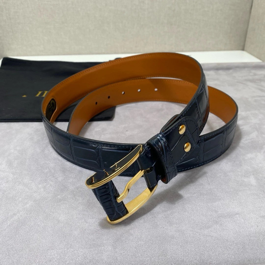 

3.5CM Pure Cowhide Genuine Leather for Men High Quality Jeans Brass Buckle Belts Cowboy Waistband Male Fashion Designer Luxury