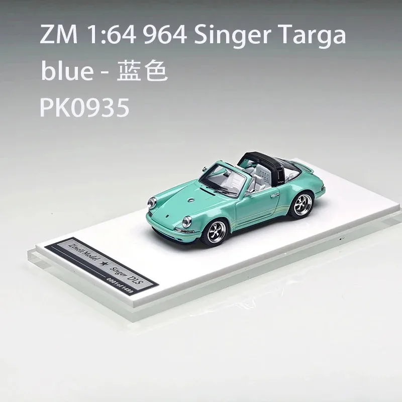 ZM Zincit 1: 64 Scale 964 Singer Targa Alloy Car Model Static