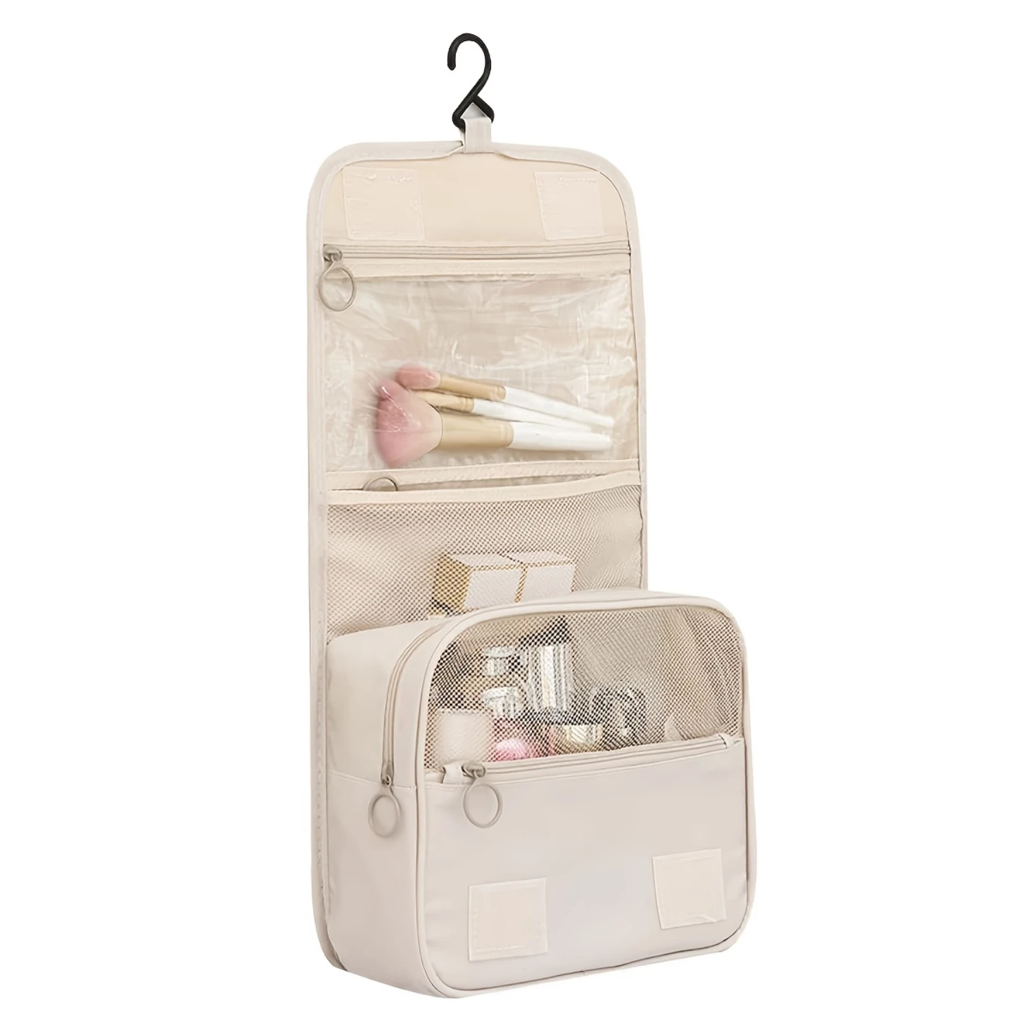 

Hanging Travel Toiletry Bag With Hook Portable Folding Cosmetic Make Up Organizer For Women And Girls Birthday Gift