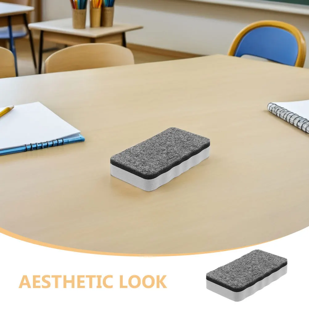 20 قطعة من سبورة بيضاء رمادية إيفا، منظف مسح جاف، منظفات مغناطيسية للاستخدام في الفصول الدراسية والمكتب والمدرسة #6