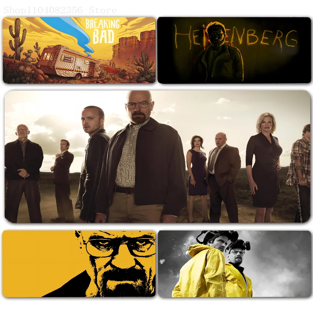 

Heisenberg Breaking Bad Mousepad Boy Pad Natural Rubber Gaming Mousepad Desk Mat Size For Gameing World Of Tanks CS GO Zelda